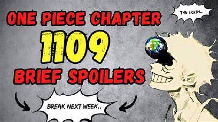 One Piece Chapter 1109 spoiler