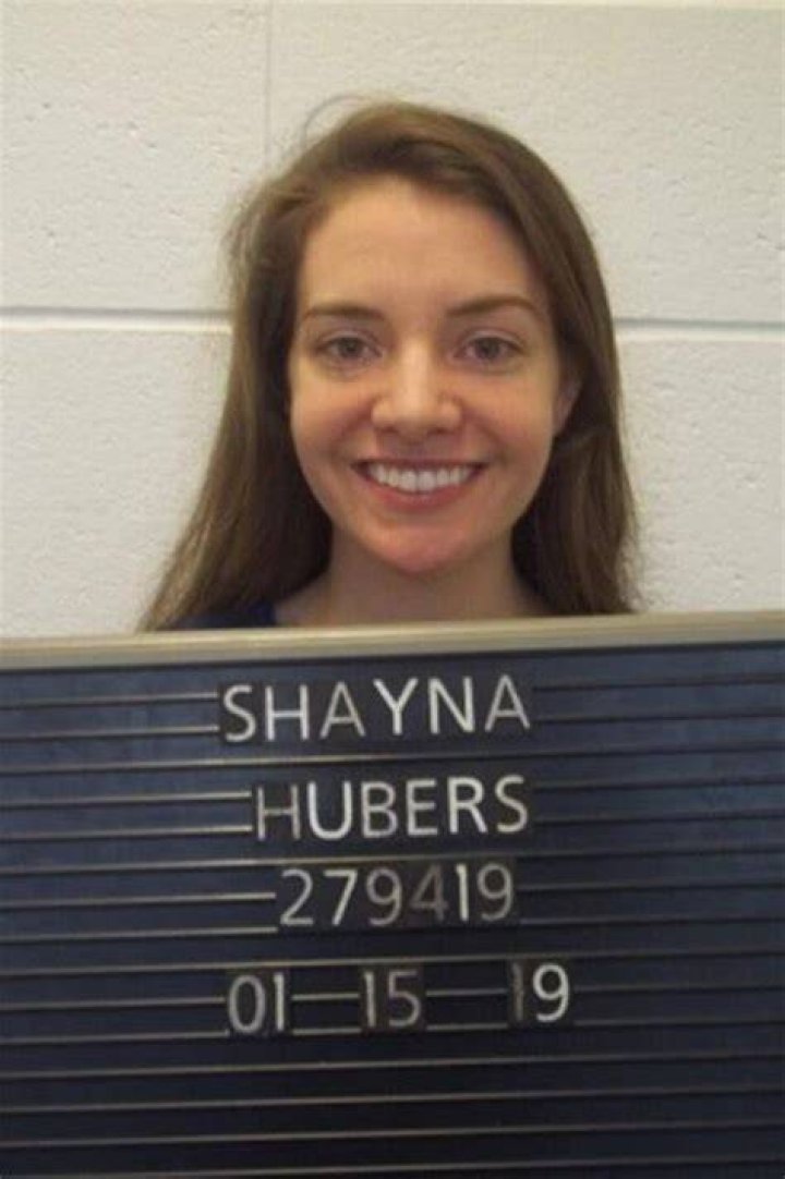 Shayna Hubers 2019 Mugshot